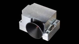 CS-252 CrystalSpace camera with edge computing on black background